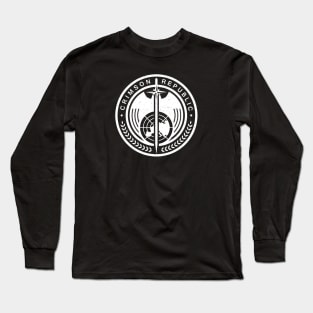 Crimson Republic Patch Long Sleeve T-Shirt